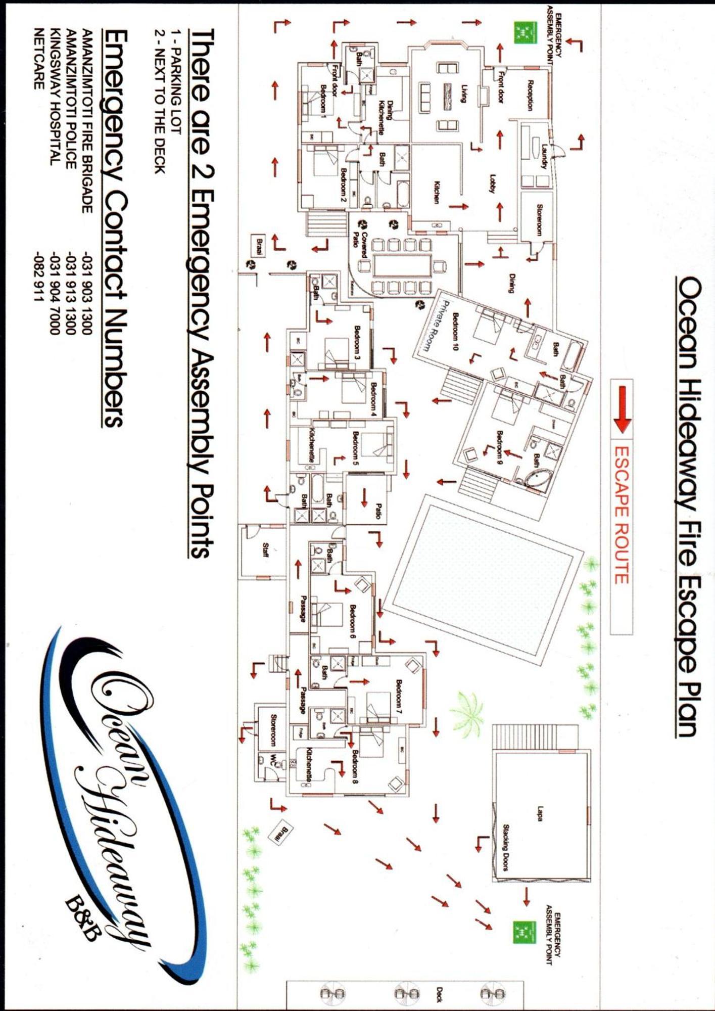 Ocean Hideaway Bed And Breakfast Amanzimtoti Buitenkant foto